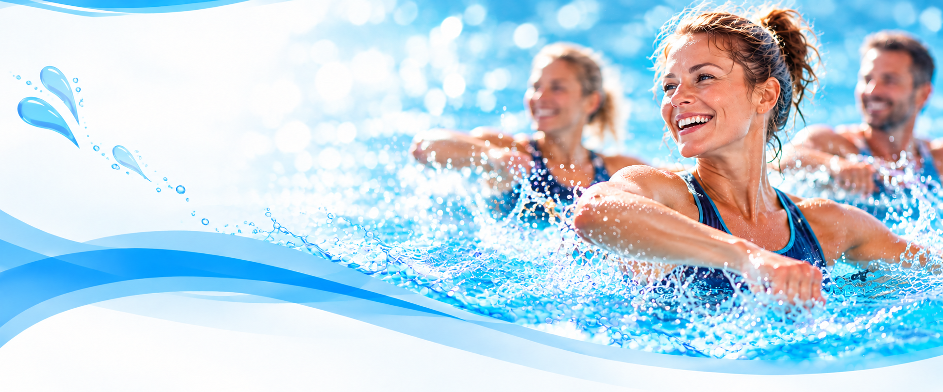 AquaFitness im Wasser